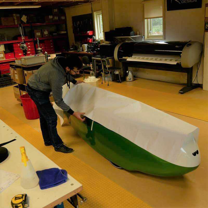 Velomobile cover for Alfa 7, Milan GT and Milan SL-image